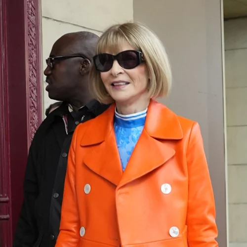 Orange & Blue | Το πιο chic color block του χειμώνα