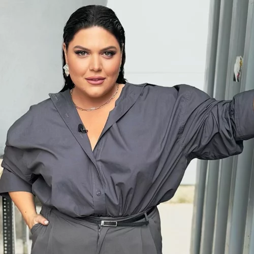 Η Δανάη Μπάρκα με το shorts από τη Zara που θα φορέσεις και το φθινόπωρο | Κοστίζει λιγότερο από 30 ευρώ