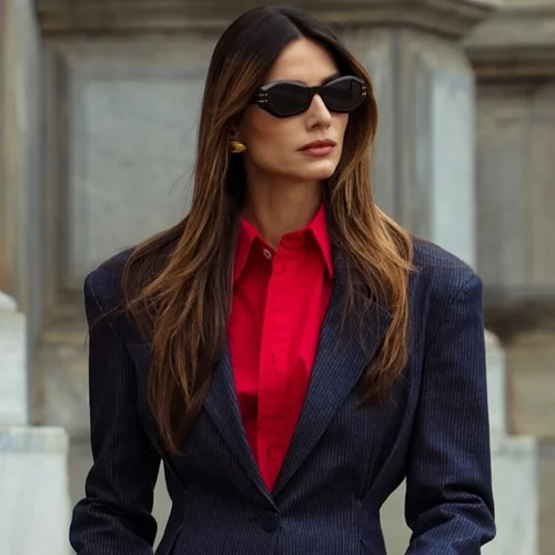 Η Ηλιάνα Παπαγεωργίου φόρεσε το set από την H&M που θα σε κάνει να ανυπομονείς για τις γιορτές