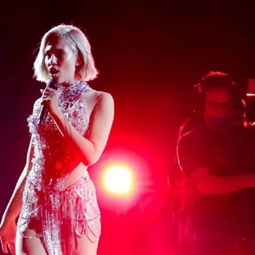 Έλενα Τσαγκρινού | Οι πρώτες εικόνες από την πρόβα της στη σκηνή της Eurovision