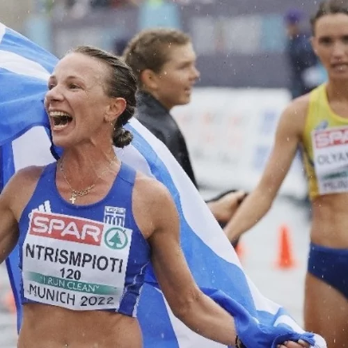 Αντιγόνη Ντρισμπιώτη: "Συγκίνηση και υπερηφάνεια να είμαι σημαιοφόρος με τον Γιάννη Αντετοκούνμπο"