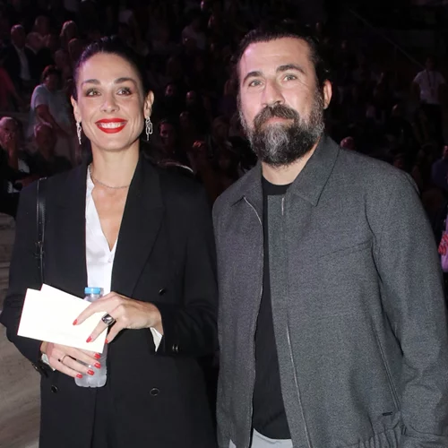 Ιωάννα Τριανταφυλλίδου - Κίμων Κουρής | Σπάνια κοινή εμφάνιση του ζευγαριού