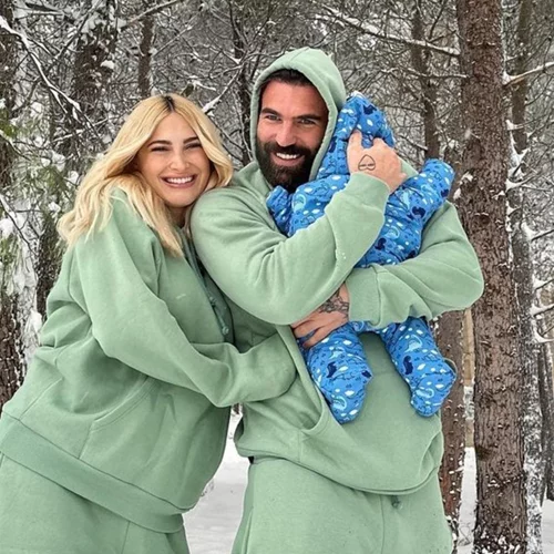 Η Ιωάννα Τούνη και ο Δημήτρης Αλεξάνδρου βάφτισαν τον γιο τους