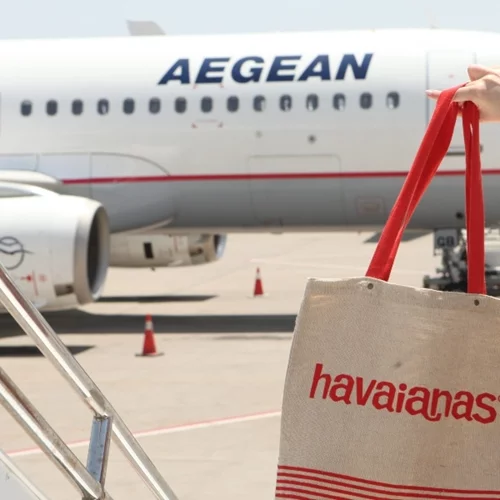 International Free Feet Day | Μεγάλη έκπληξη από την Havaianas για τους επιβάτες της AEGEAN