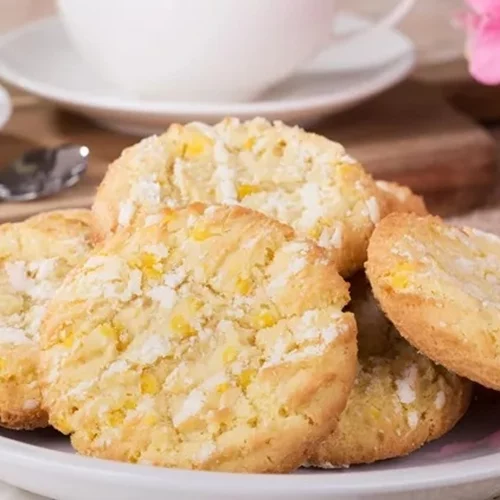 Μπισκότα λεμονιού χωρίς ψήσιμο - Με 3 υλικά και χωρίς αλεύρι