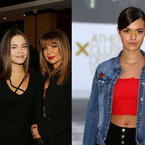 Θάνος Αϊβαλιώτης - Χριστίνα Μαραγκόζη | Φωτογραφίες της 18χρονης καλλονής κόρης τους, Εβίτας