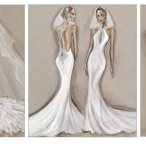 Τα τρία νυφικά της Jennifer Lopez | Πώς δημιουργήθηκαν βήμα βήμα από τον Ralph Lauren