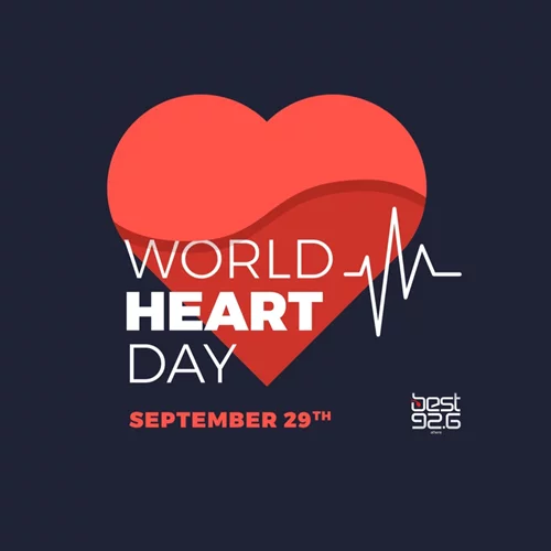 ‘’World Heart Day’’ | Ο Βest 92.6 γιορτάζει την Παγκόσμια Ημέρα Καρδιάς
