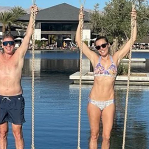 Λέων Πατίτσας - Μαριέττα Χρουσαλά | Γιόρτασαν σε πολυτελές θέρετρο - Η πτήση με τζετ (εικόνες, βίντεο)