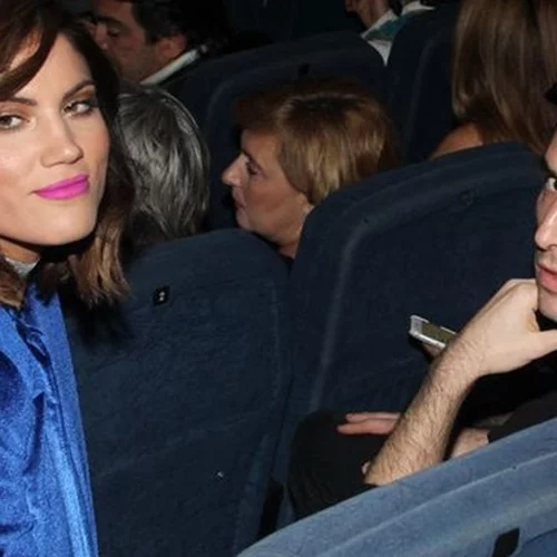 Ο Σπύρος Χατζηαγγελάκης στο πλευρό της πρώην του, Μαίρης Συνατσάκη μετά τις δηλώσεις του Αλέξη Κούγια