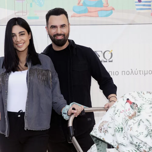 Γιώργος Παπαδόπουλος - Γαλάτεια Βασιλειάδου | Βάπτισαν τον γιο τους (Φωτό)