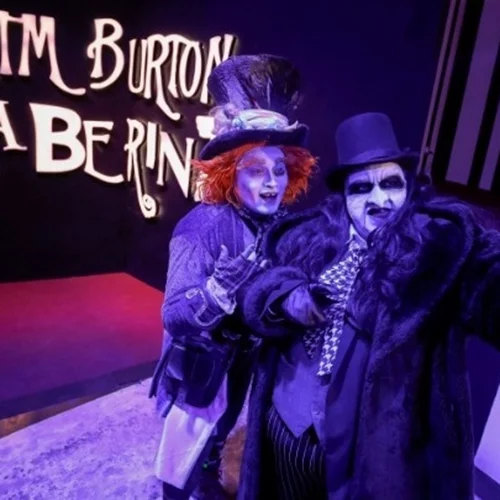 Ο ΤΙμ Μπάρτον στην Πόλη του Μεξικού εγκαινίασε την έκθεση "The Labyrinth"