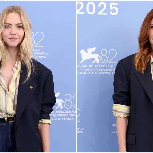 Η Julia Roberts και η Amanda Seyfried αντάλλαξαν βαλίτσες στο φεστιβάλ Βενετίας, δίνοντας ένα ηχηρό μήνυμα