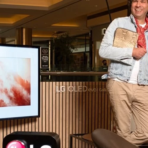 O concept maker Γεώργιος Καράμπελας, μας αποκαλύπτει την LG OLED Gallery TV