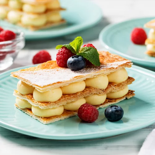 Το πιο δροσερό γλυκό του καλοκαιριού | Εύκολο σπιτικό μιλφέιγ με λίγα υλικά