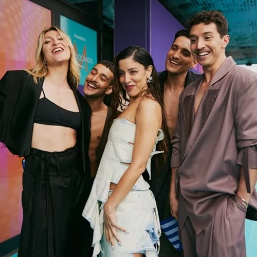 Μαρίνα Σάττι | Το look της στο Τιρκουάζ Χαλί της Eurovision 2024