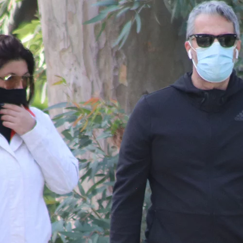 Έλενα Παπαρίζου | Το look που επέλεξε για άθληση σε μετακίνηση #6 με τον σύζυγό της