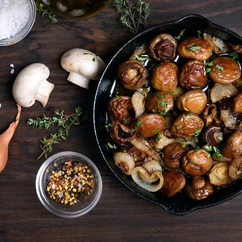 Μανιτάρια κρασάτα | H τέλεια επιλογή για να αντικαταστήσεις το κρέας στη νηστεία