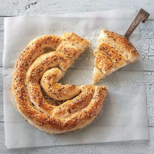 Τυρόπιτα χωρίς φύλλο με φέτα και γιαούρτι