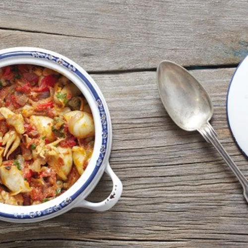 Σουπιές Γιαχνί με κάππαρη και ούζο | Το ιδανικό κυρίως γεύμα για τα νηστίσιμα τραπέζια