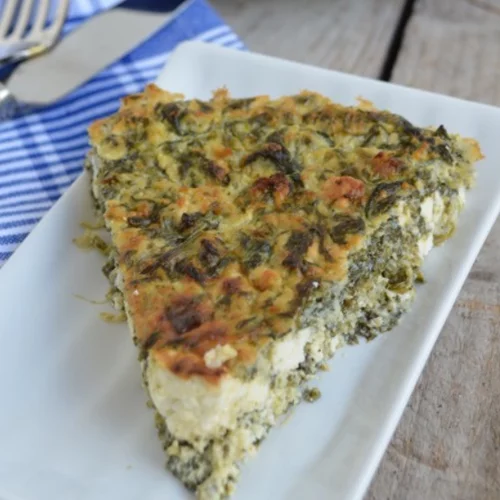 Τάρτα με φέτα και σπανάκι χωρίς αλεύρι | Η πιο ελαφριά εκδοχή του αγαπημένου πιάτου