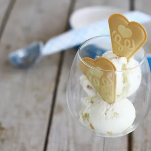 Εύκολη συνταγή για σπιτικό παγωτό με γεύση γιαούρτι και λίγες θερμίδες