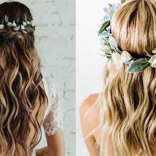 Το ιδανικό χρώμα μαλλιών για κάθε νυφικό χτένισμα