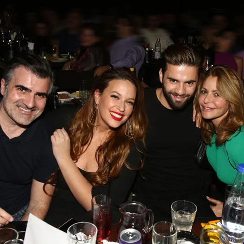 Σίσσυ Χρηστίδου - Θοδωρής Μαραντίνης: Η βραδινή έξοδος με την Τζένη Μπαλατσινού και τον κουμπάρο τους