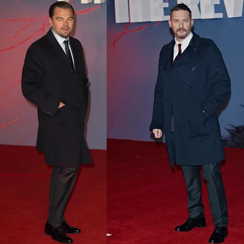 Eye Candy! Leonardo DiCaprio και Tom Hardy μαζί στην πρεμιέρα του The Revenant