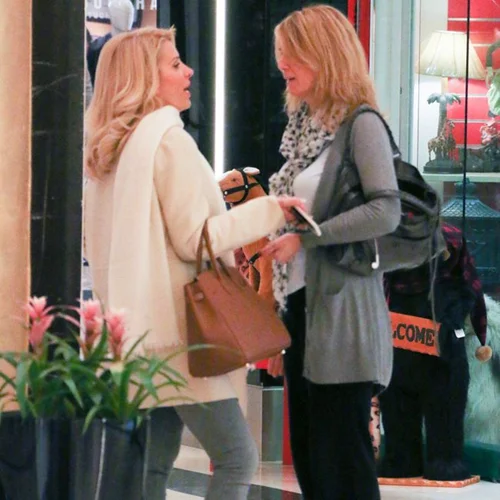 Ελένη Μενεγάκη: Φωτογραφίες από την συνάντησή της με την Έλενα Κατραβά