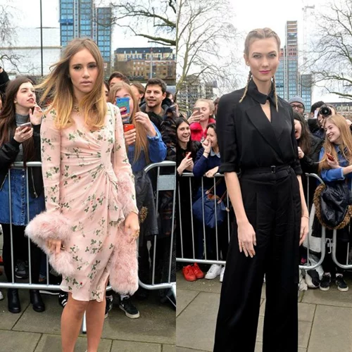 Τα it girls του Λονδίνου στις αφίξεις του show Topshop A/W 2016-2017