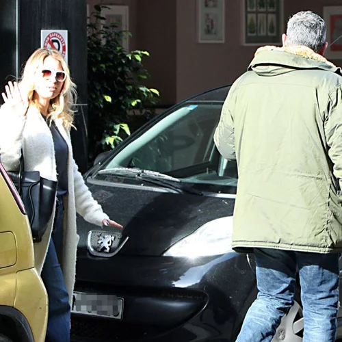 Μαρία Ηλιάκη: Βόλτα με τον αγαπημένο της