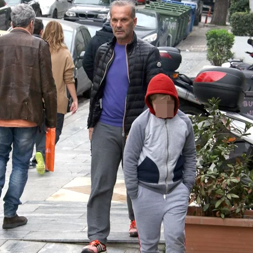 Πέτρος Κωστόπουλος: Έξοδος με τον γιο του Μάξιμο