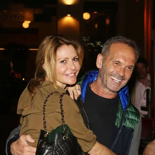 Tζένη Μπαλατσινού - Πέτρος Κωστόπουλος: Σε τρυφερές στιγμές