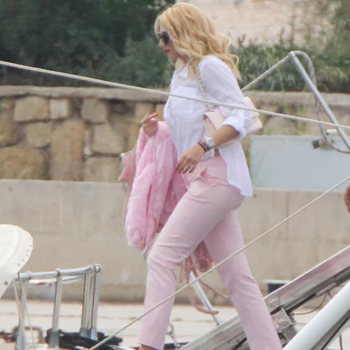 Κωνσταντίνα Σπυροπούλου: Ρομαντική απόδραση με σκάφος