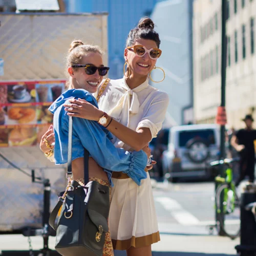 Nτύσου σαν διάσημη fashion editor!