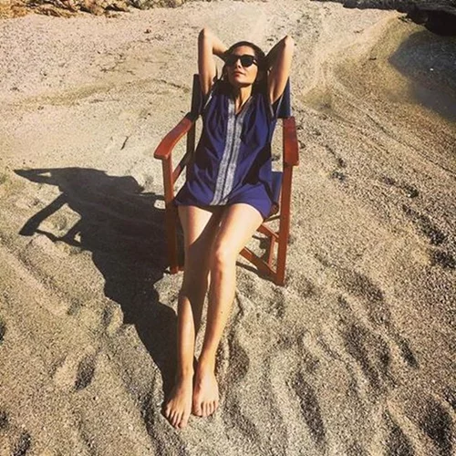 Δέσποινα Βανδή: Με σέξι μπικίνι στην παραλία