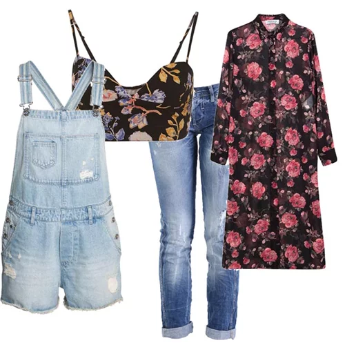 Floral & Denim: Όλα όσα χρειάζεσαι για τον πιο ανοιξιάτικο συνδυασμό