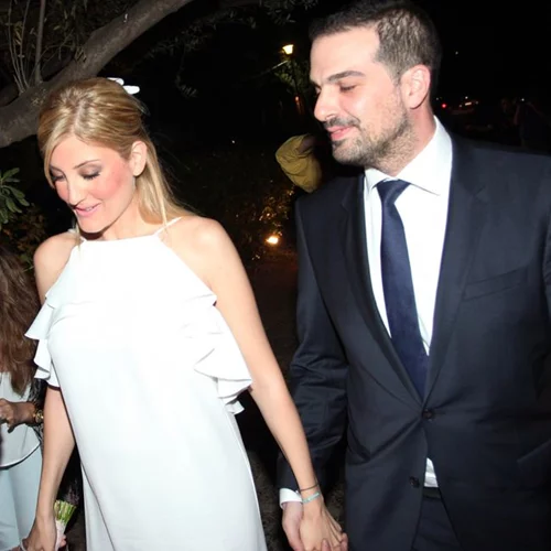 Γαβριήλ Σακελλαρίδης - Ράνια Τζίμα: Όλες οι  φωτογραφίες του γάμου τους