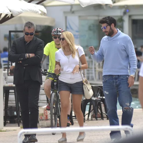 Η Κωνσταντίνα Σπυροπούλου συνάντησε τους γονείς του συντρόφου της