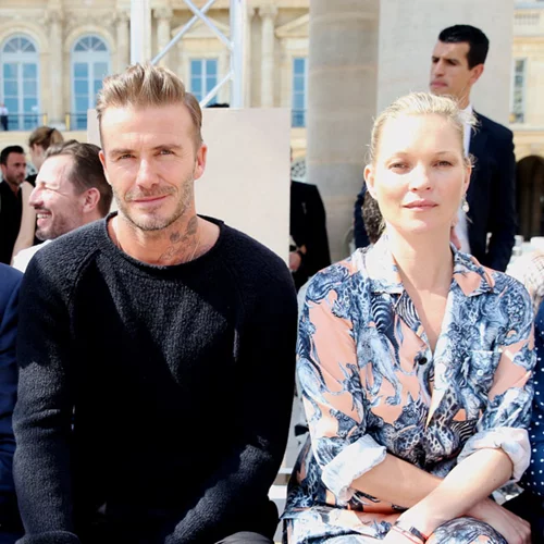 David Beckham, Kate Moss: Μαζί στο menswear fashion show Louis Vuitton (Φωτογραφίες)