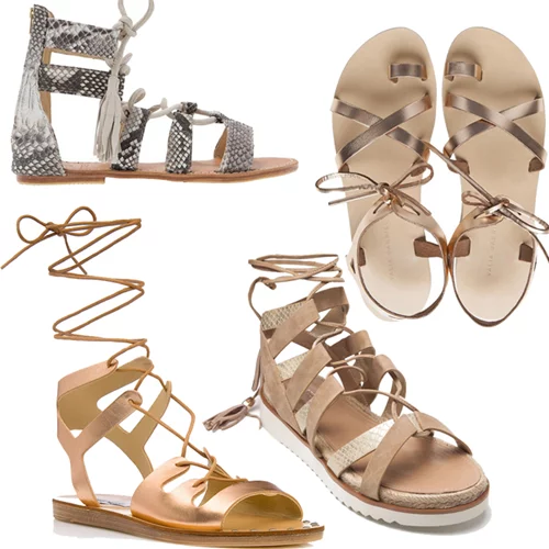 Αυτά είναι τα πιο ωραία αρχαιοελληνικά σανδάλια από 30 ευρώ