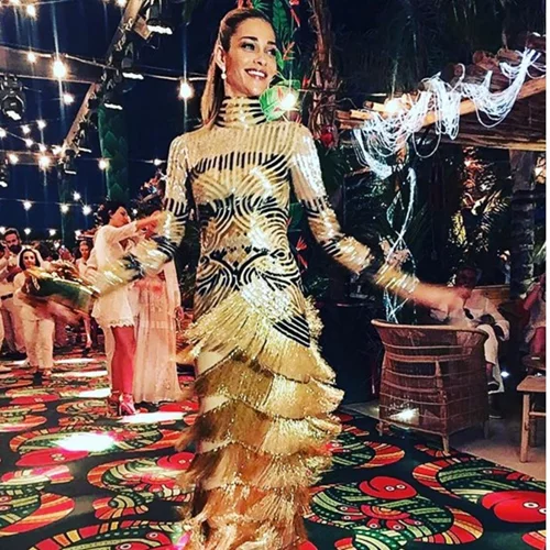 Ana Beatriz Barros: Το λαμπερό party του μοντέλου στην Παράγκα της Μυκόνου