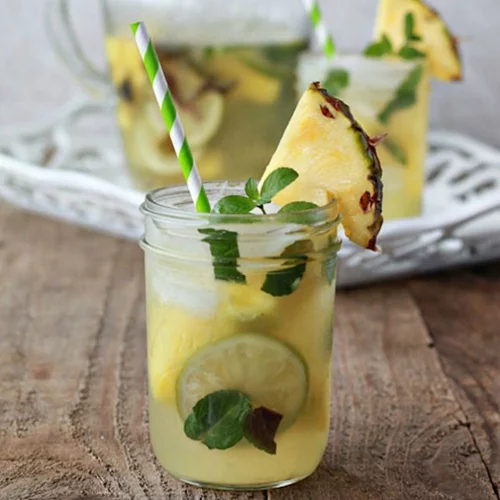Mojito με ανάνα και μέντα