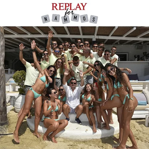 Το Nammos Mykonos ντύνεται Replay