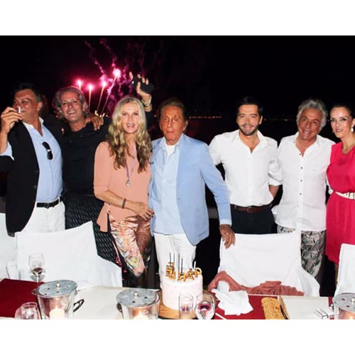 Valentino: Η βραδινή έξοδος στο Island