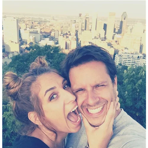 Δημήτρης Μακαλιάς - Αντιγόνη Ψυχράμη: Φωτογραφίες από το ταξίδι τους στην Αμερική