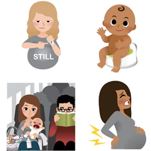Emojis για μαμάδες: Εκφράζουν τις πιο άβολες στιγμές της μητρότητας