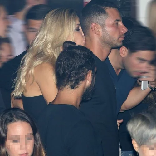 Josephine Wendel-Βασίλης Μιχαήλ: Αγκαλιές και φιλιά στο club της Lindsay Lohan