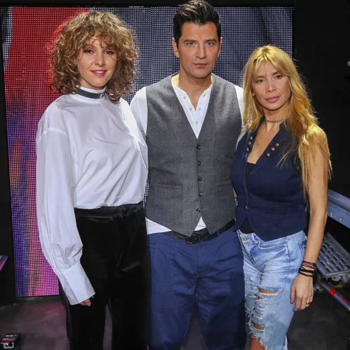 Ρουβάς - Πάολα – Τάμτα: Oι φωτογραφίες από τη συνέντευξη τύπου λίγο πριν την πρεμιέρα